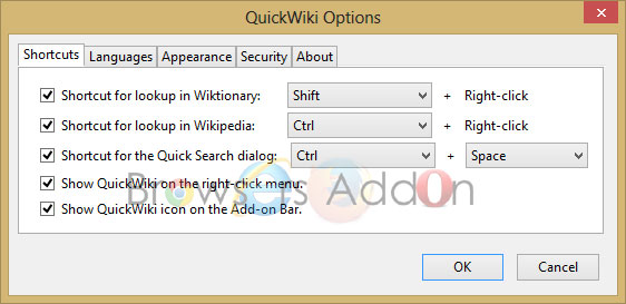 quickwiki_shortcuts_options