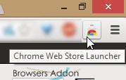 Chrome Web Store Launcher on chrome