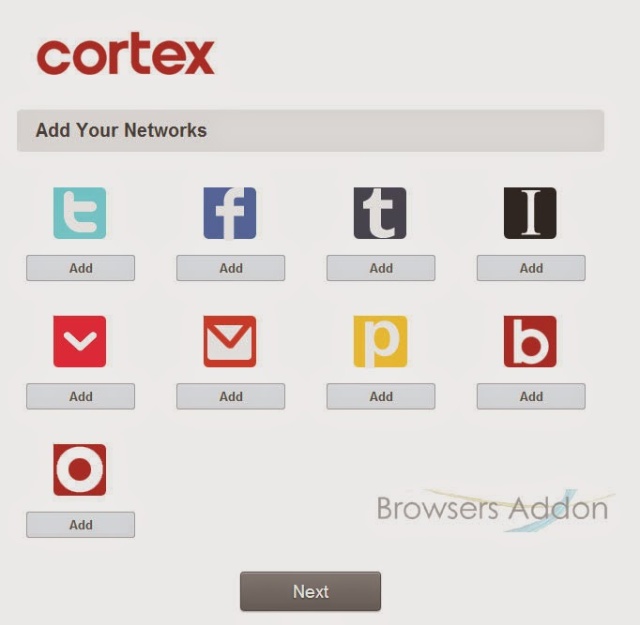 cortex_adding_networks_social_account